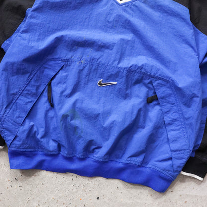 Vintage 90s Nike Centre Swoosh Pullover Jacket - M