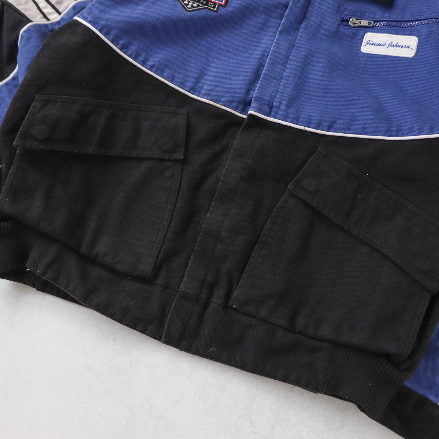 Vintage 90s Lowe's Racing Jimmie Johnson NASCAR Jacket - L