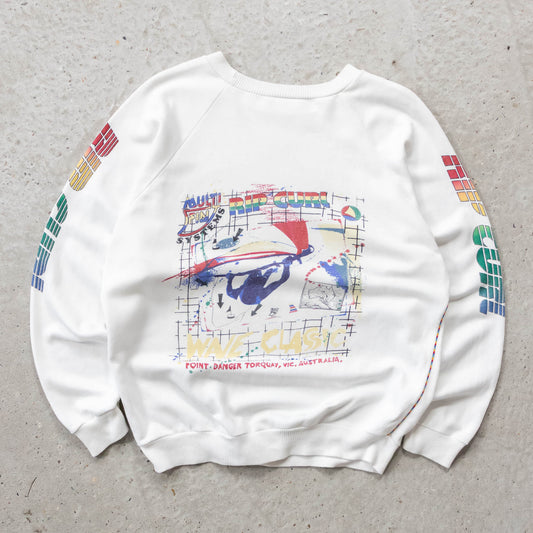 Rip Curl Wave Classic Graphic Sweatshirt - 80s (M)