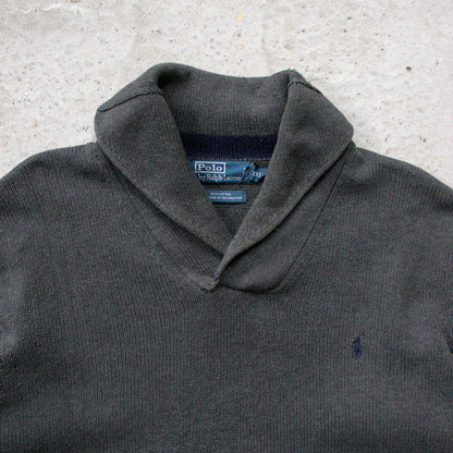 Polo Ralph Lauren Shawl Collar Knit Sweater – 2000s (XXL)
