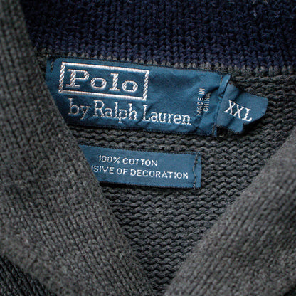 Polo Ralph Lauren Shawl Collar Knit Sweater – 2000s (XXL)