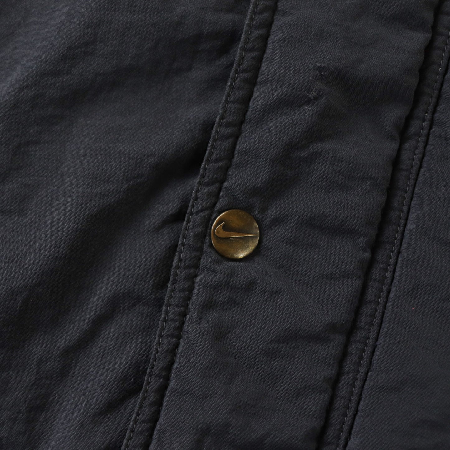 Vintage 90s Nike Big Swoosh Quilted Jacket - L