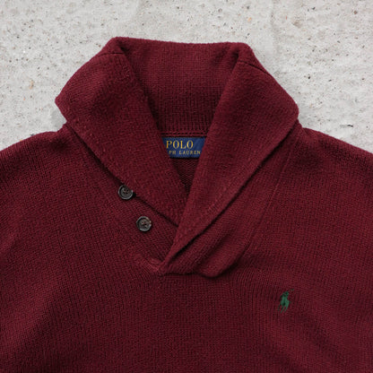 Polo Ralph Lauren Shawl Collar Knit Sweater – 2000s (M)