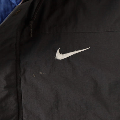 Vintage 90s Nike Big Swoosh Quilted Jacket - L