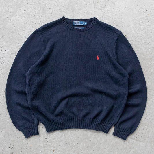 Polo Ralph Lauren Heavy Knit Sweater - 90s (L)