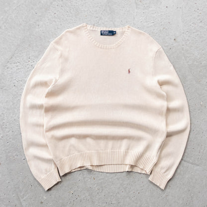 Polo Ralph Lauren Heavy Knit Sweater - 90s (XL)