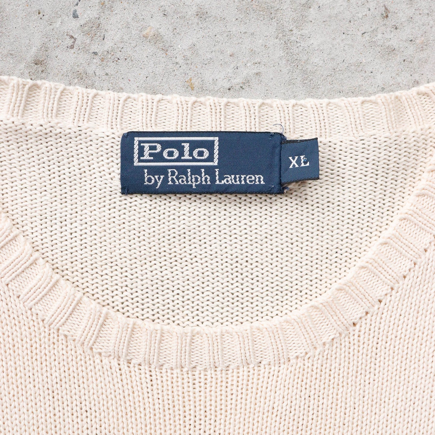 Polo Ralph Lauren Heavy Knit Sweater - 90s (XL)