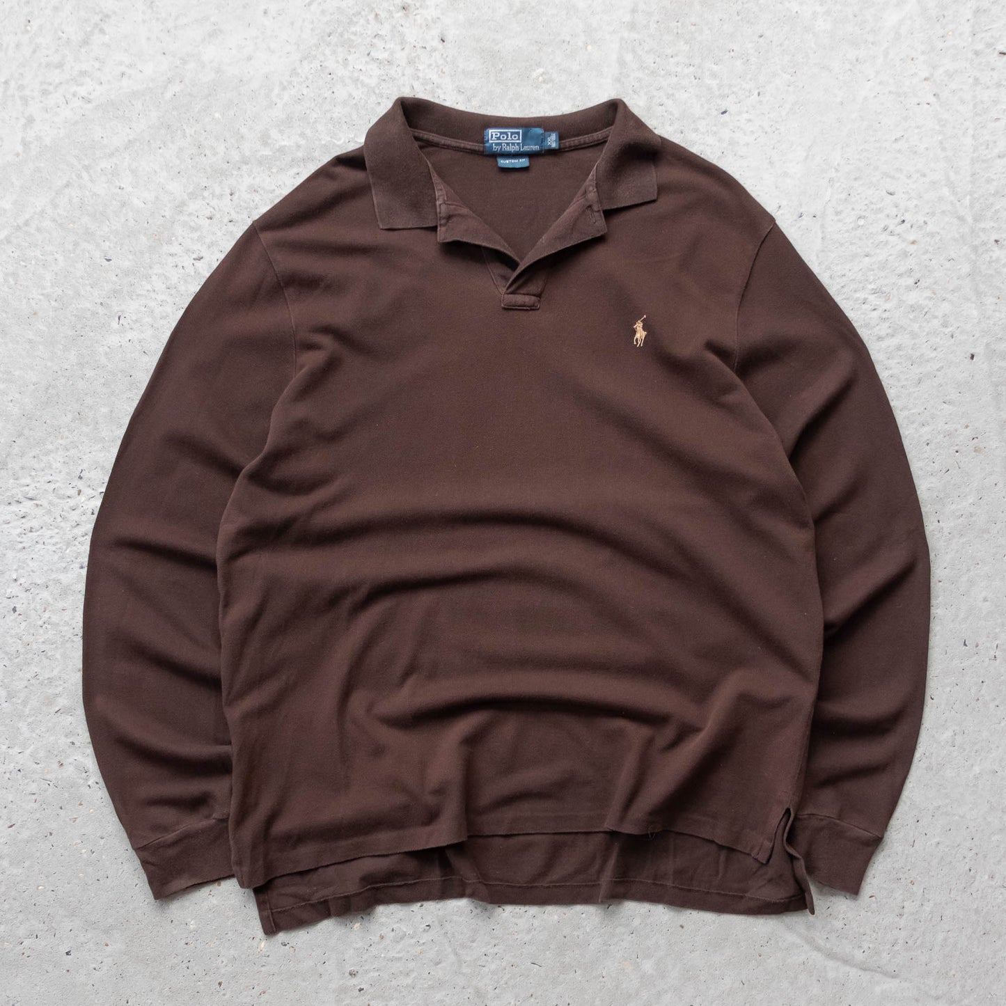 Polo Ralph Lauren Longsleeve Polo Shirt - 2000s (XXL)