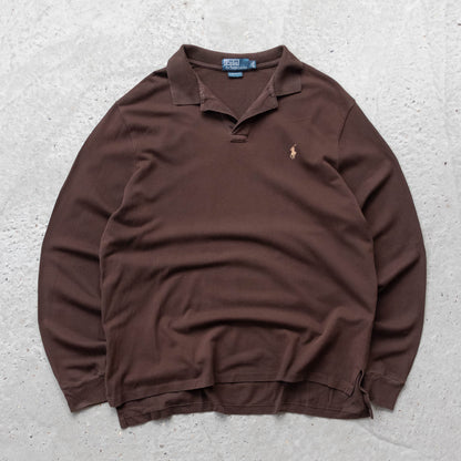 Polo Ralph Lauren Longsleeve Polo Shirt - 2000s (XXL)