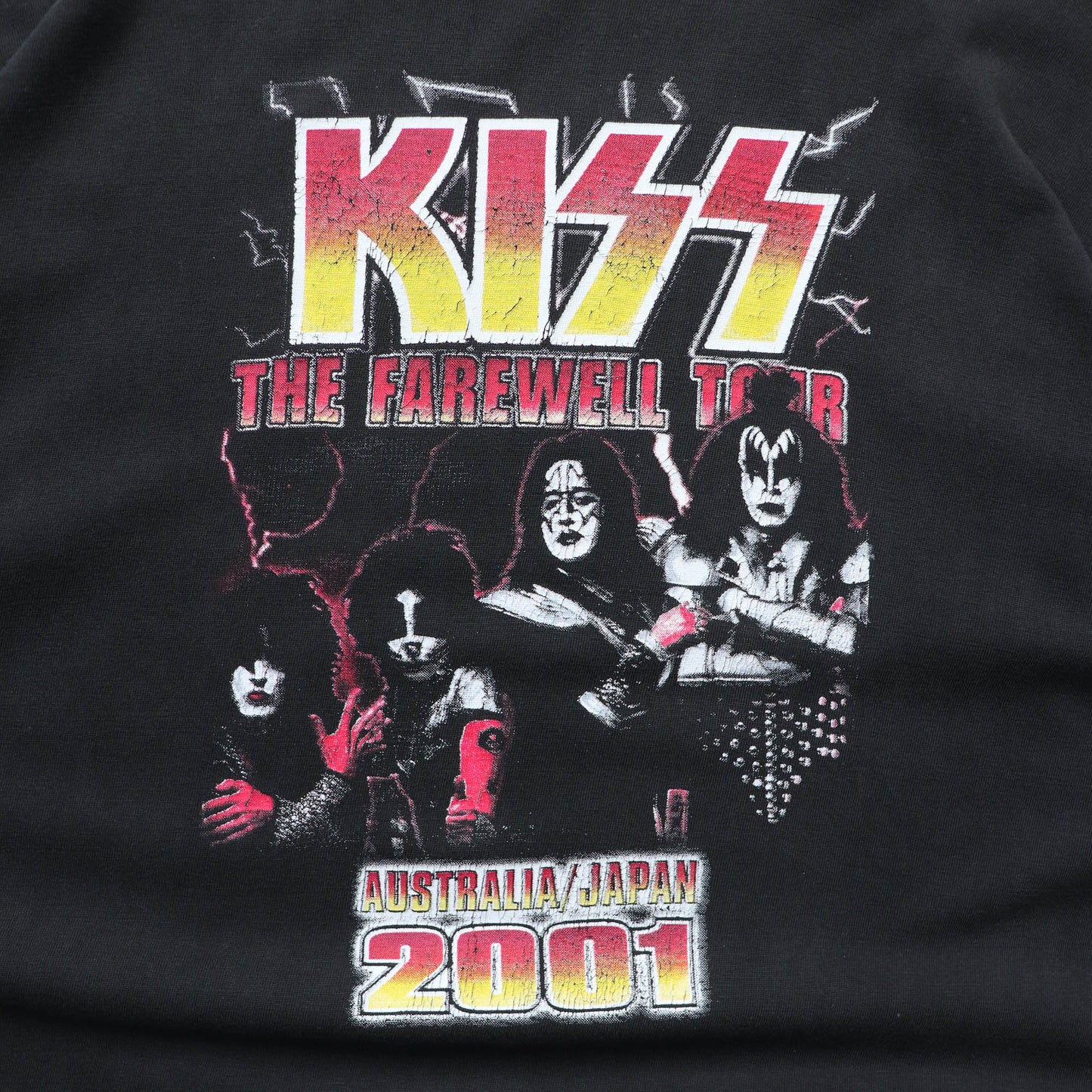 KISS Australia/Japan Farewell Tour Tee - 2001 (XL)