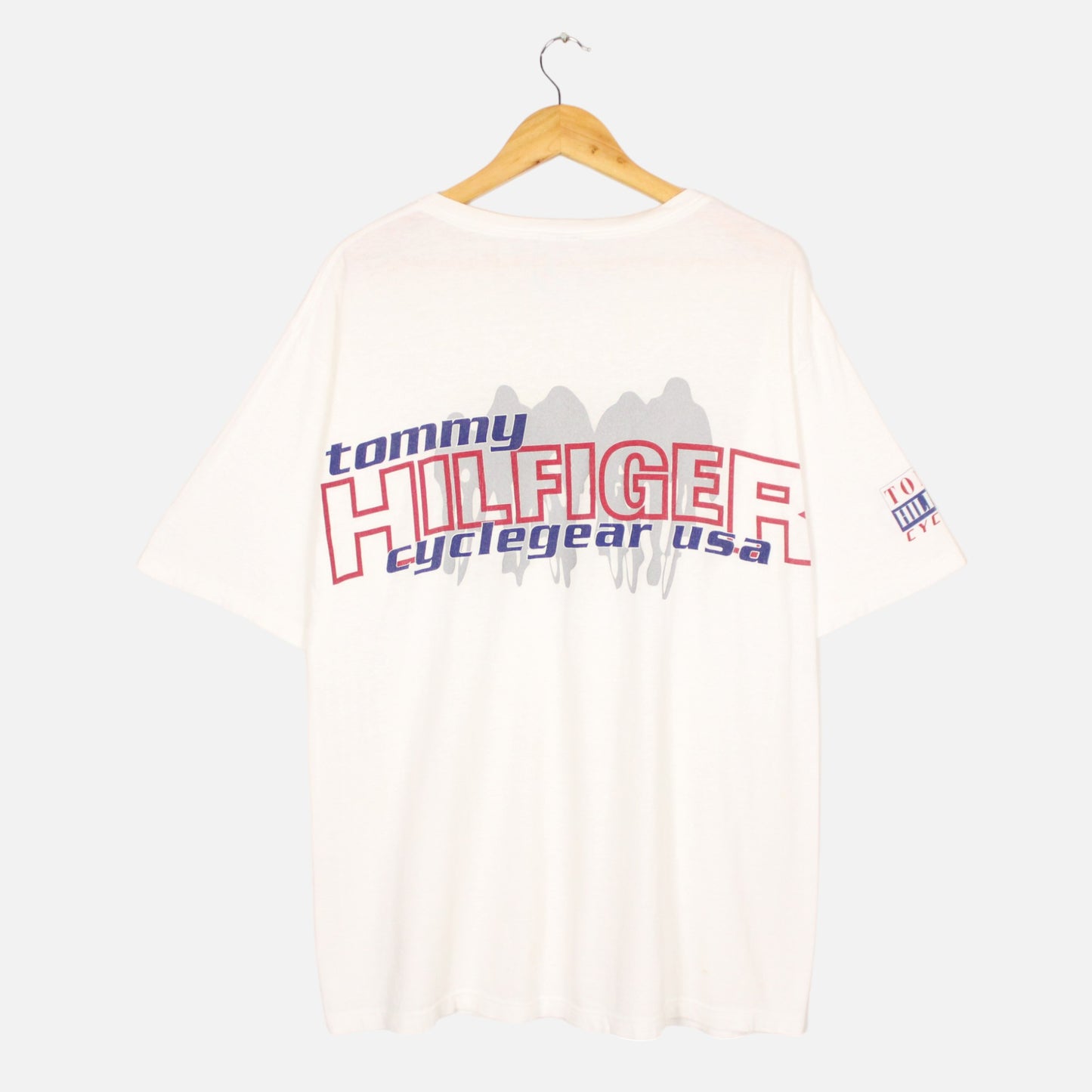 Vintage Tommy Hilfiger Cycle Gear Tee - L