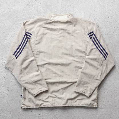 Adidas 3-Stripe 1/4 Zip Windbreaker Jacket - 90s (XL)