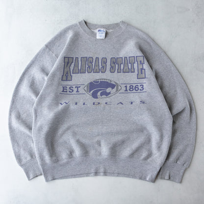 Vintage 90s Kansas State Wildcats NCAA Sweatshirt - L