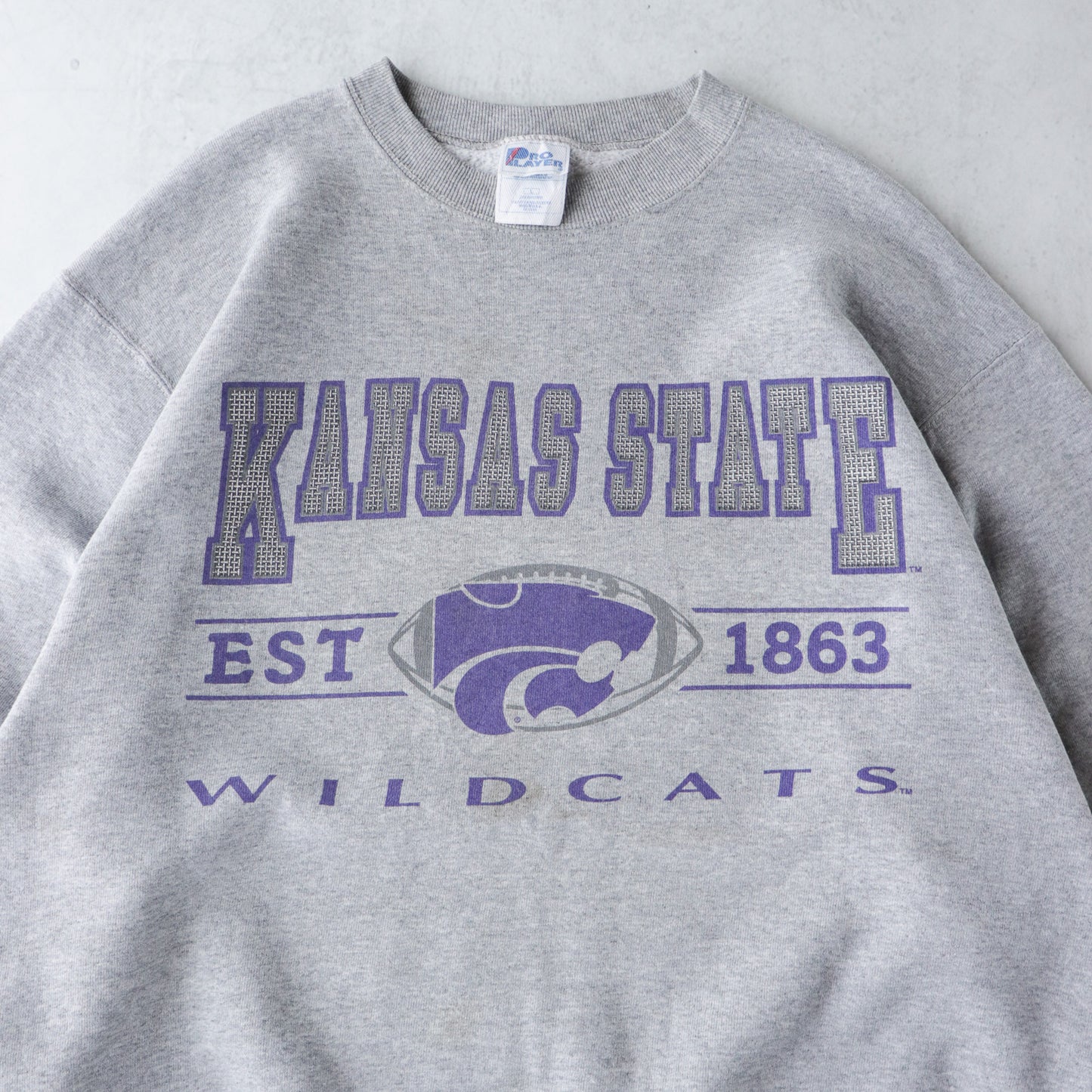 Vintage 90s Kansas State Wildcats NCAA Sweatshirt - L