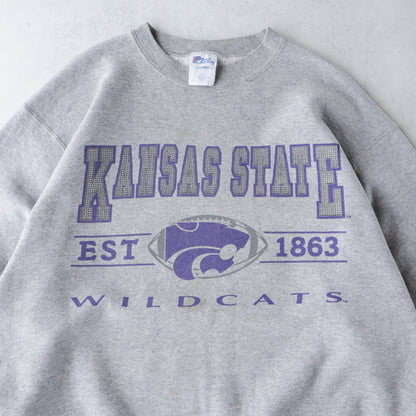 Vintage 90s Kansas State Wildcats NCAA Sweatshirt - L