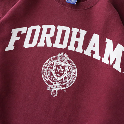 Vintage 90s Fordham University Champion Sweatshirt - L