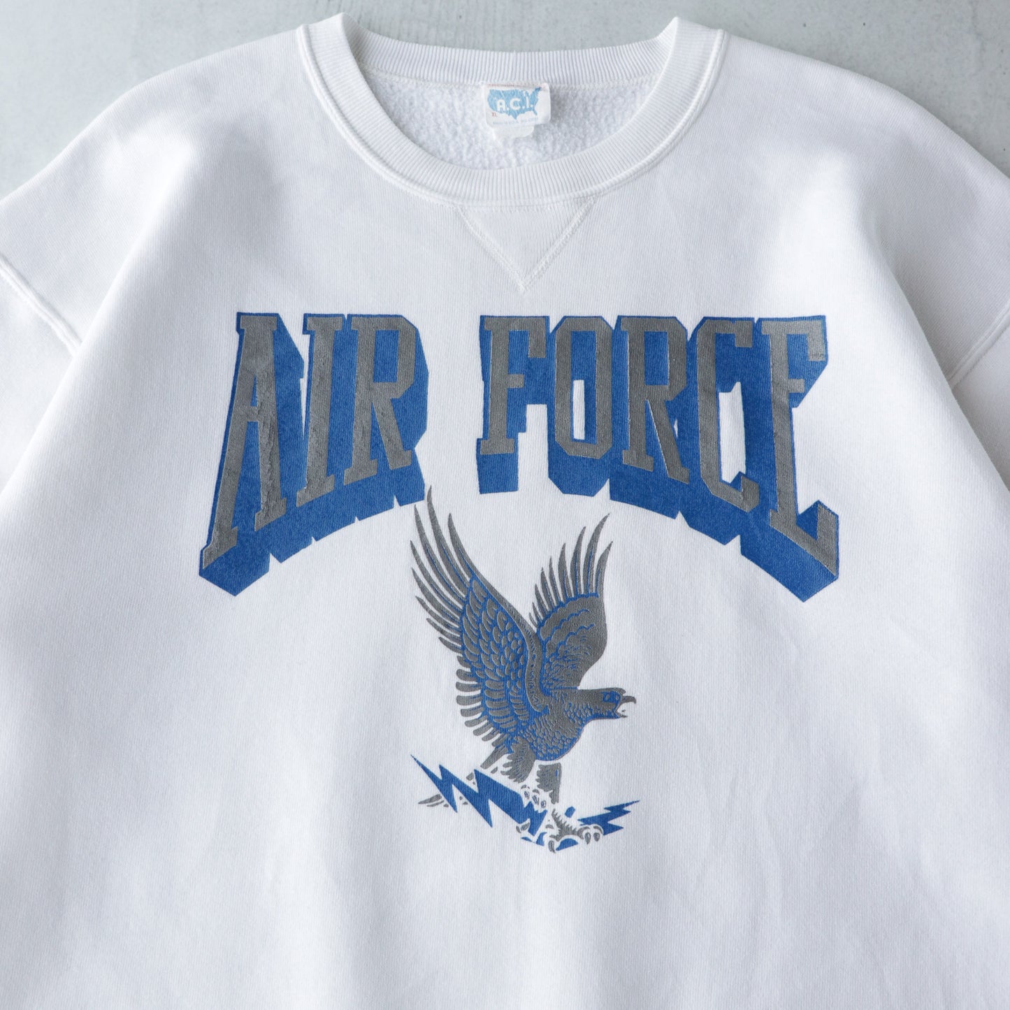Vintage 80s Air Force Academy Russell Sweatshirt - XL