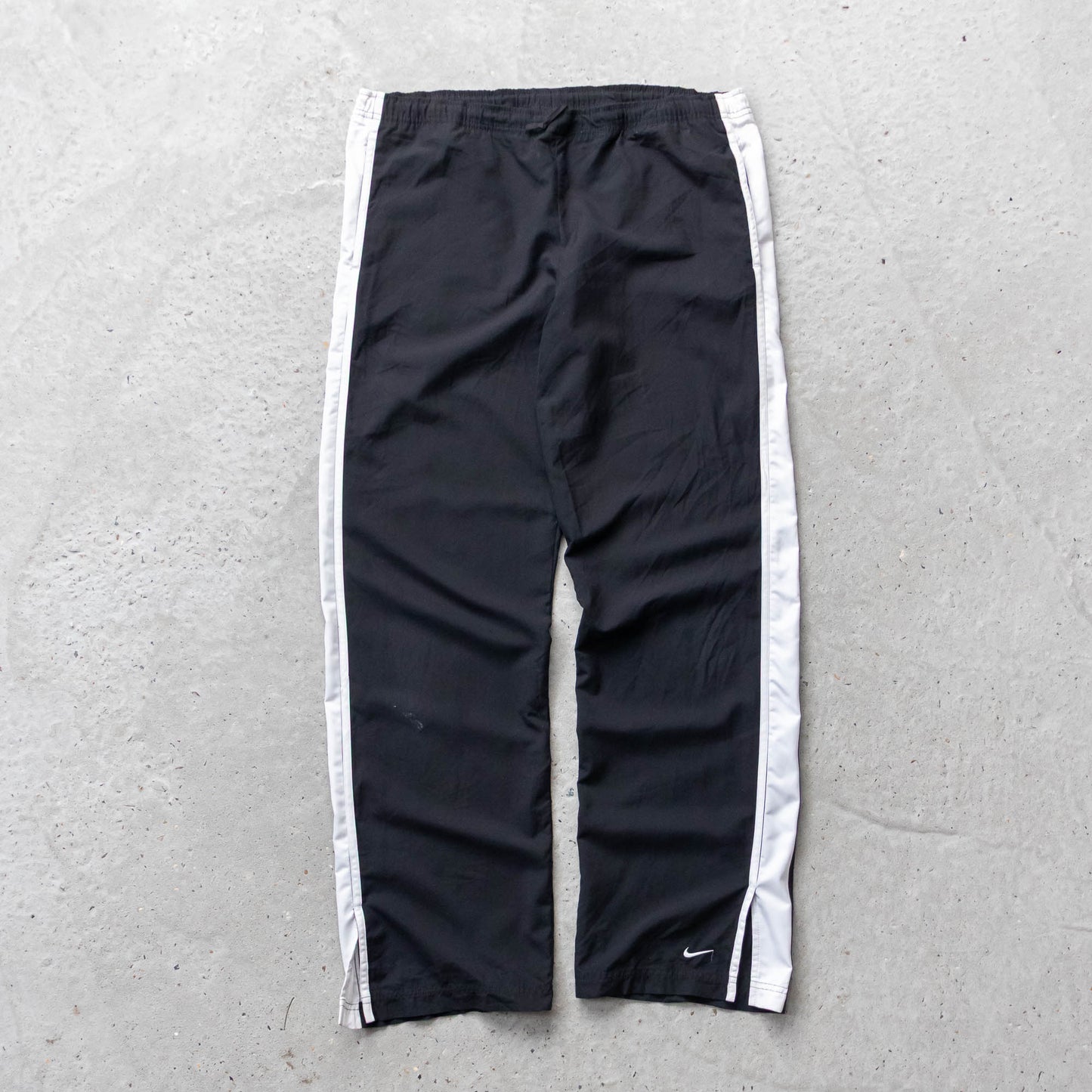 Nike Mini Swoosh Side Stripe Track Pants - 2000s (M)