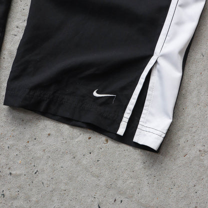 Nike Mini Swoosh Side Stripe Track Pants - 2000s (M)