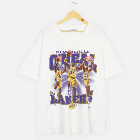 Vintage Shaquille O'Neal LA Lakers NBA Tee - XL