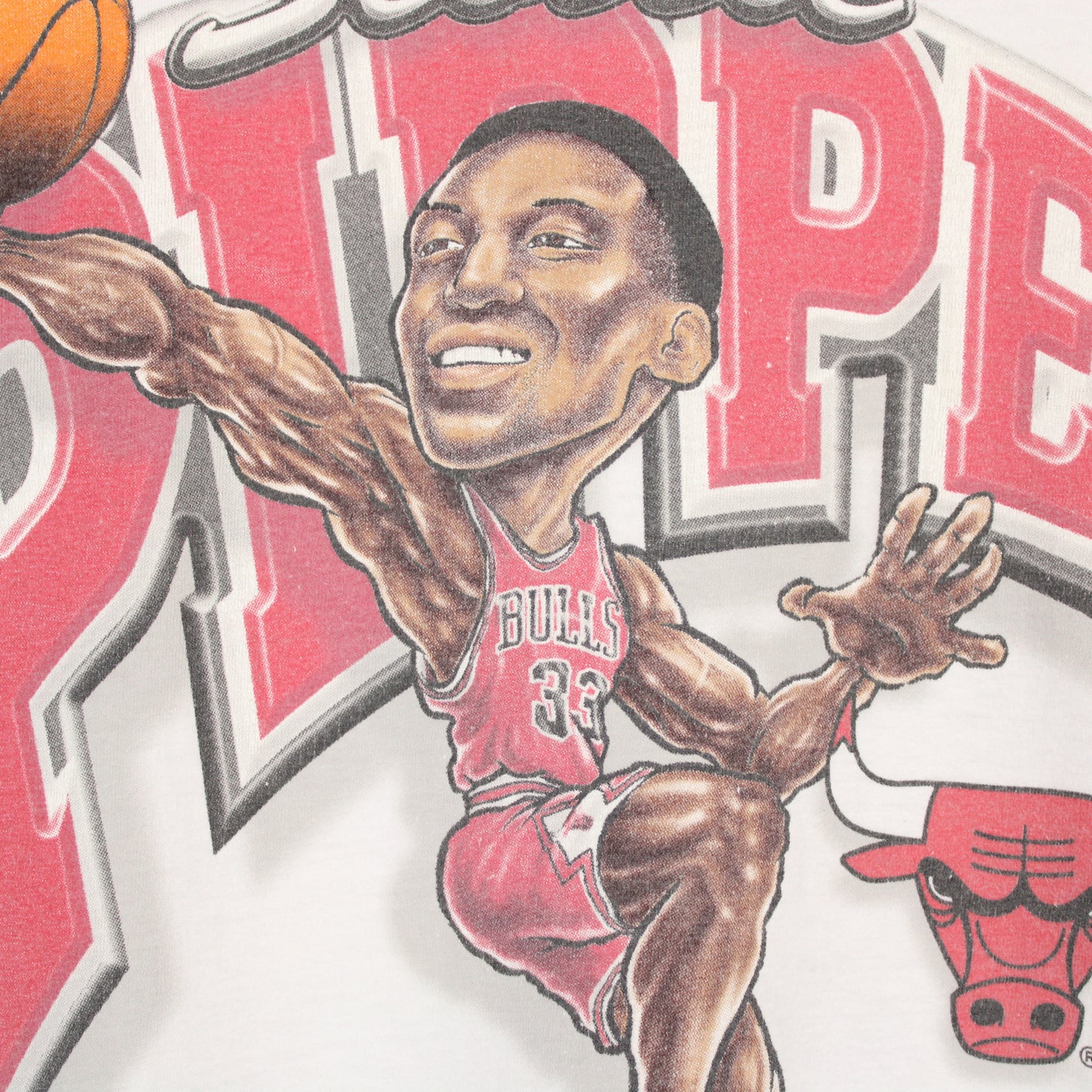 Vintage Scottie Pippen Chicago Bulls NBA Tee - M