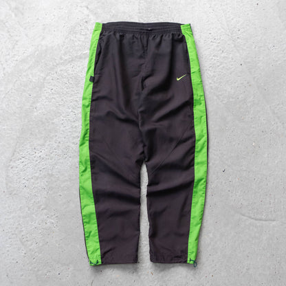 Nike Two-Tone Mesh Panelled Track Pants - 2000s (M)