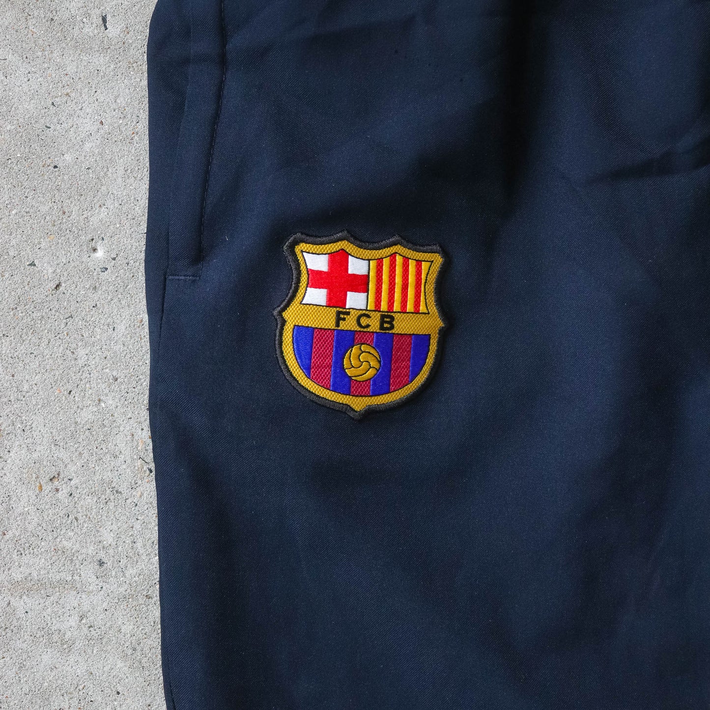 Vintage 2000s Nike FC Barcelona Track Pants - S