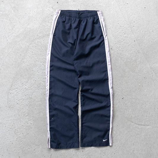 Nike Mini Swoosh Side Stripe Track Pants - 2000s (M)