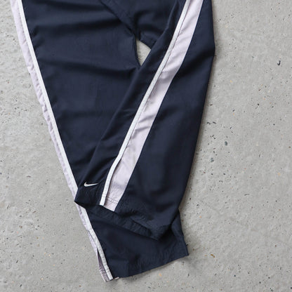 Nike Mini Swoosh Side Stripe Track Pants - 2000s (M)