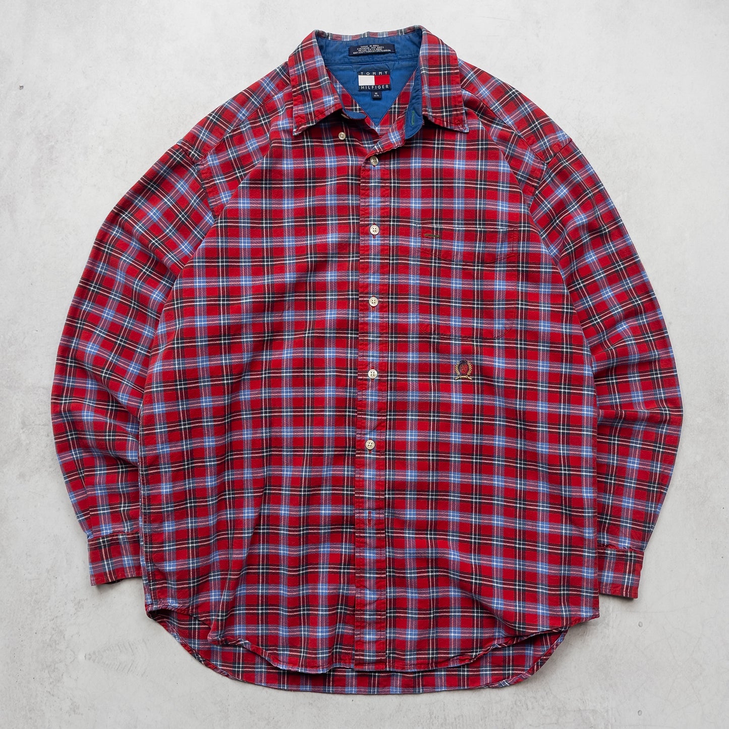 Vintage 90s Tommy Hilfiger Button Up Shirt - M