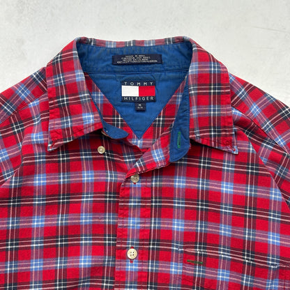 Vintage 90s Tommy Hilfiger Button Up Shirt - M
