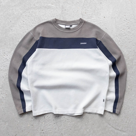 Quiksilver Spellout Colourblock Sweatshirt - 90s (M)