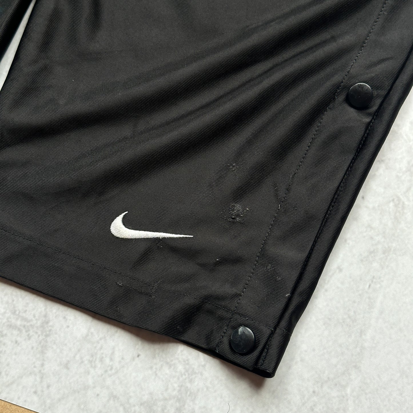 Vintage 90s Nike Mini Swoosh Snap Button Track Pants - XL