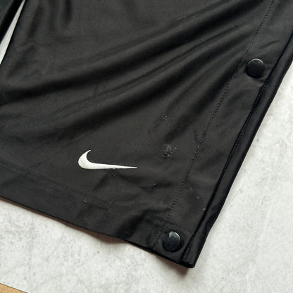 Vintage 90s Nike Mini Swoosh Snap Button Track Pants - XL