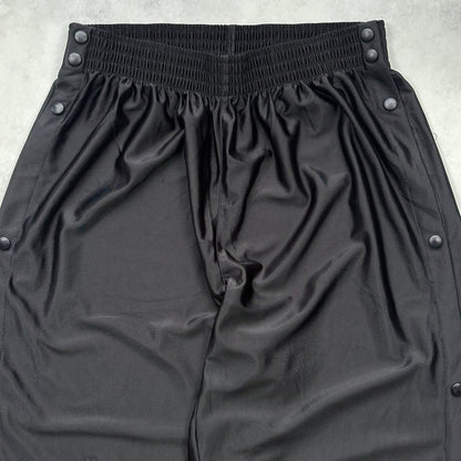 Vintage 90s Nike Mini Swoosh Snap Button Track Pants - XL