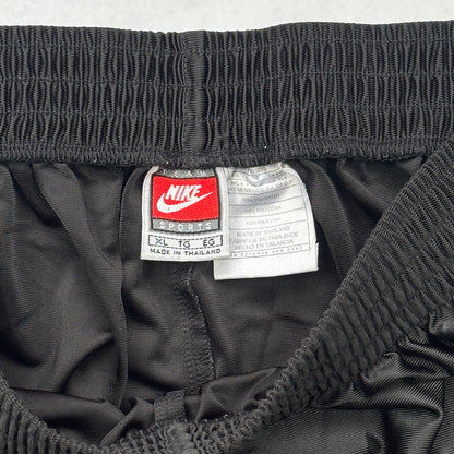 Vintage 90s Nike Mini Swoosh Snap Button Track Pants - XL