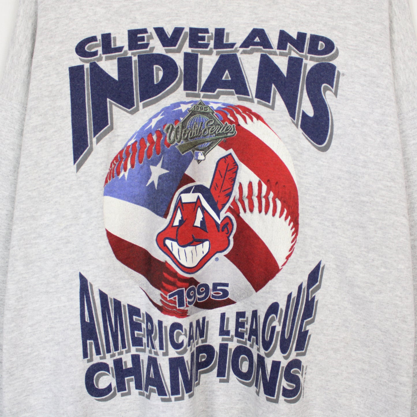 Vintage 1995 Cleveland Indians MLB Sweatshirt - XL