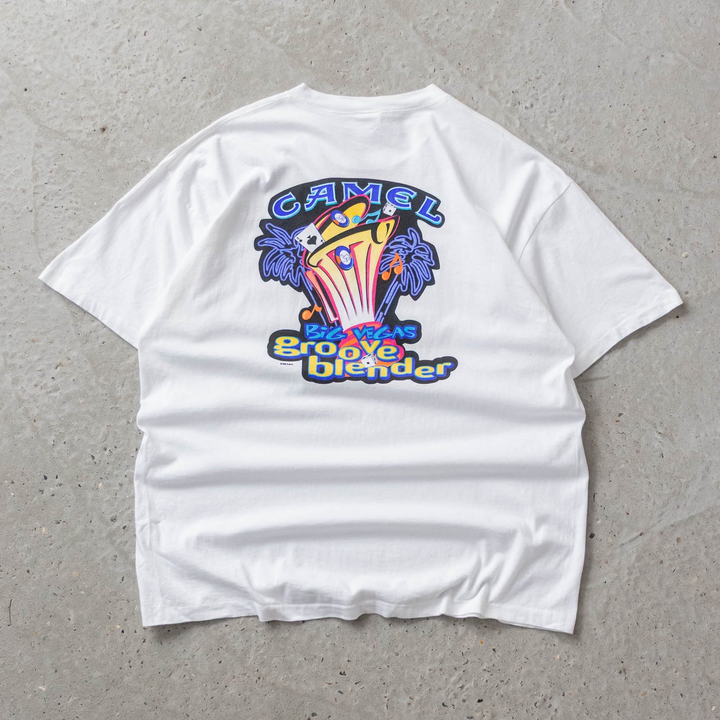 Vintage 90s Camel Cigarettes Las Vegas Tee - XL
