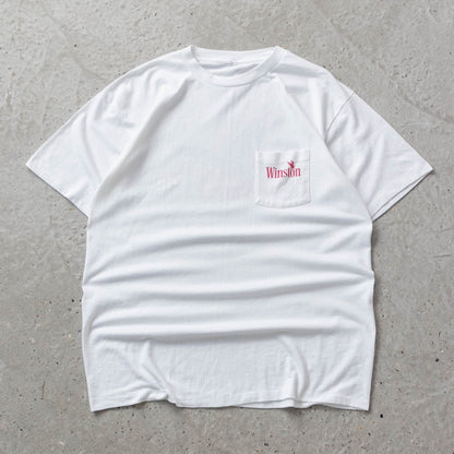 Vintage 1991 Winston Cigarettes Pocket Tee - XL