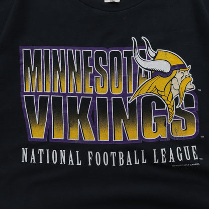 Vintage 90s Minnesota Vikings Starter NFL Tee - XL