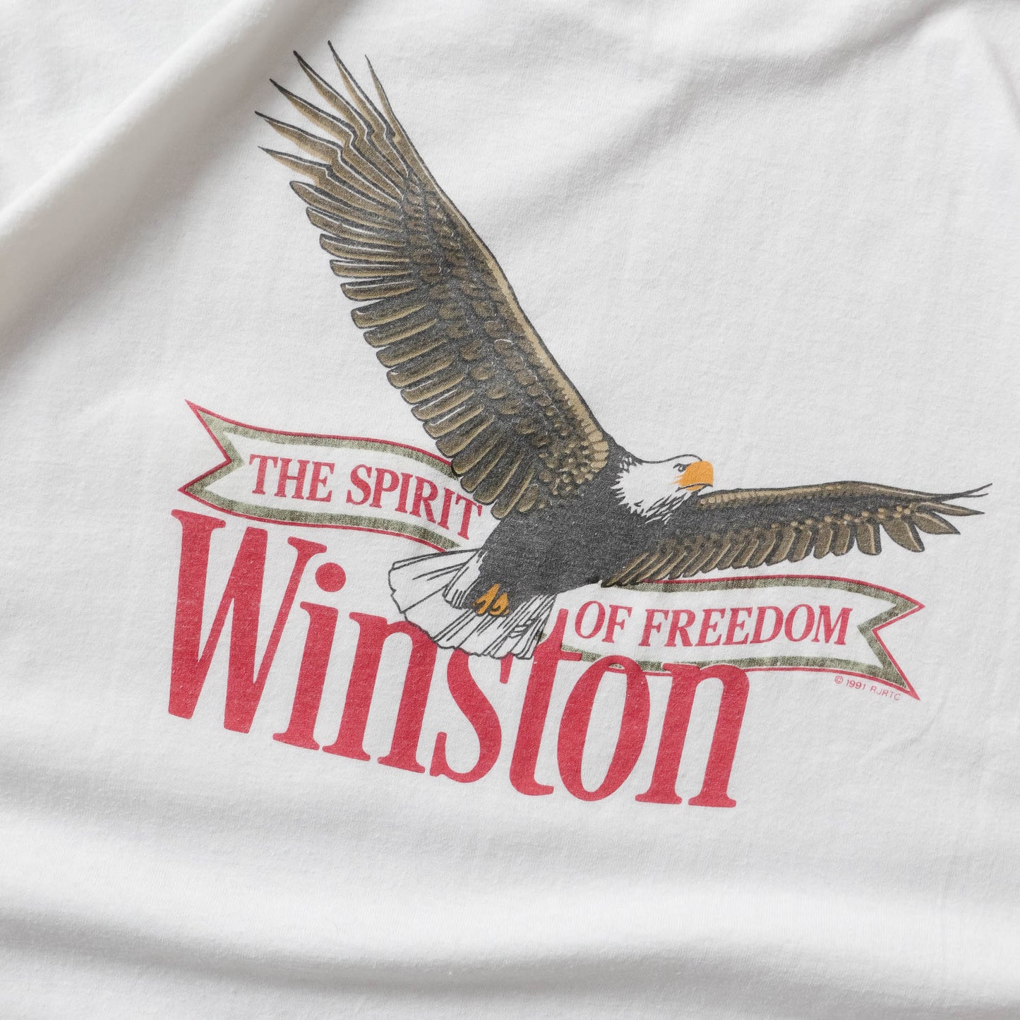 Vintage 1991 Winston Cigarettes Pocket Tee - XL