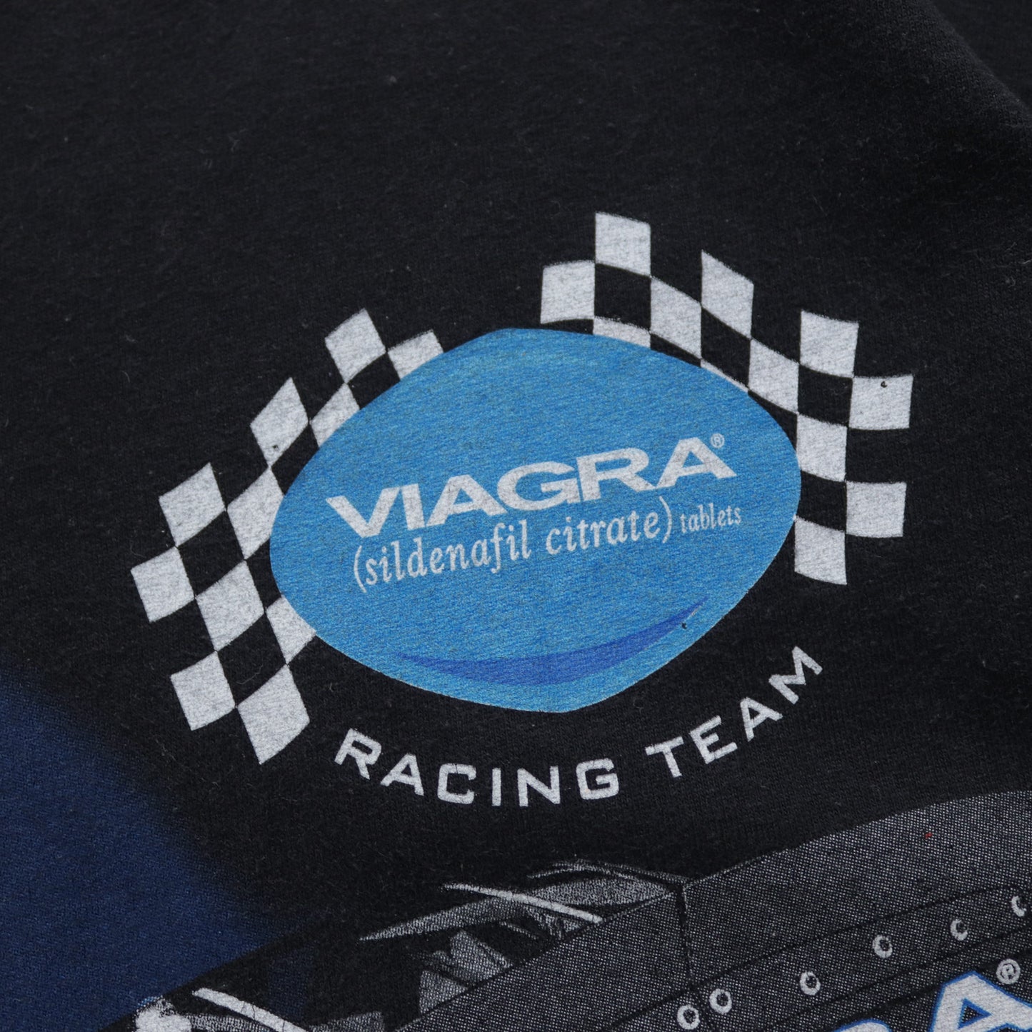 Vintage 90s Viagra Racing Mark Martin NASCAR Tee - L