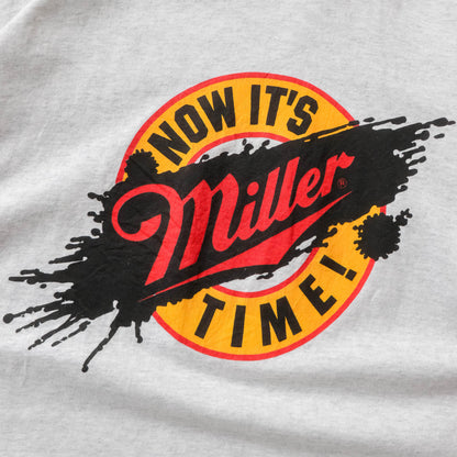 Vintage 90s Miller Time Beer Tee - XL
