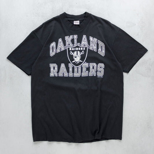 Vintage 80s Oakland Raiders NFL Tee - XL