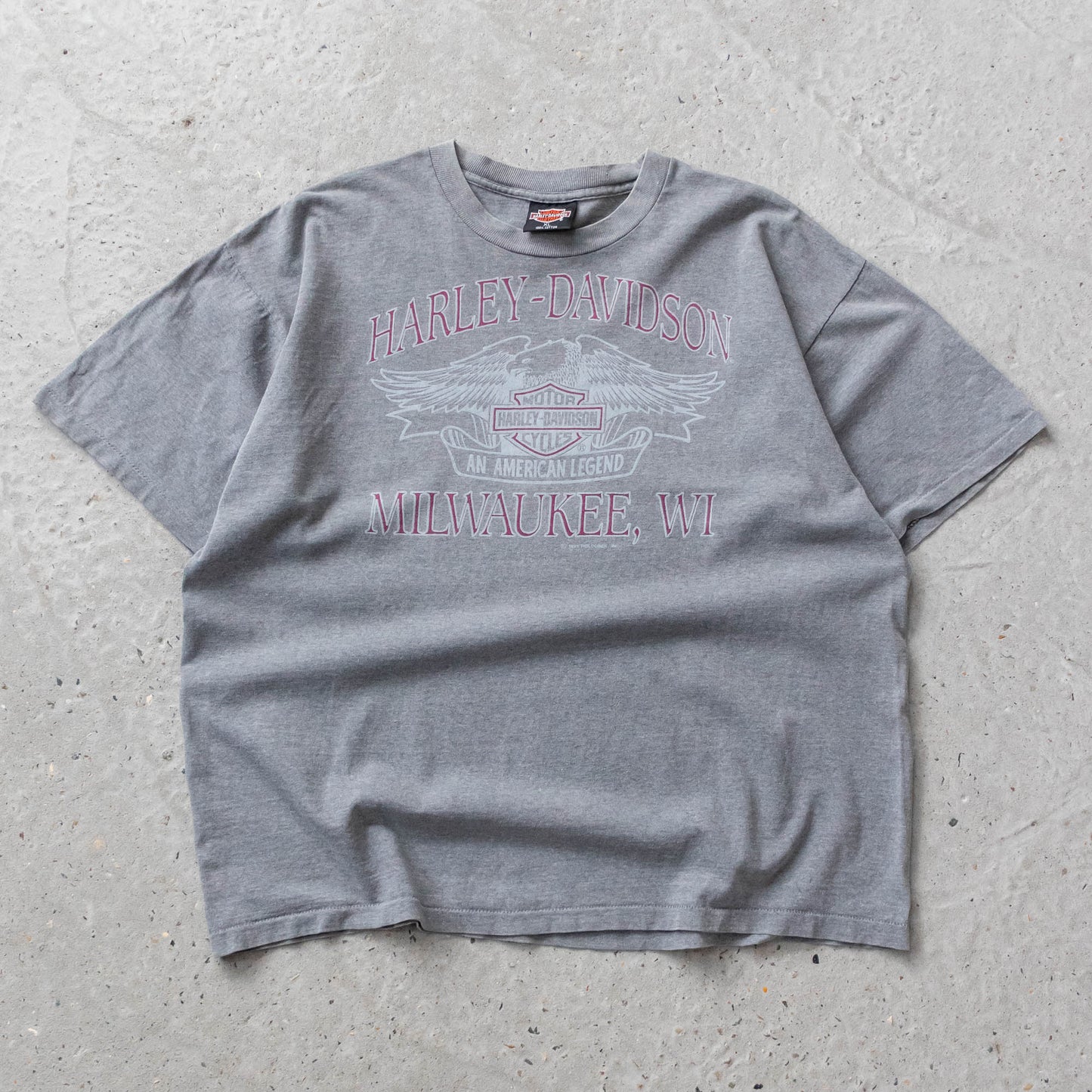 Vintage 1991 Harley Davidson Milwaukee Tee - XL