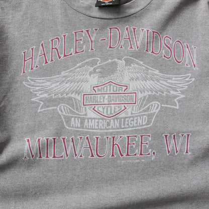 Vintage 1991 Harley Davidson Milwaukee Tee - XL