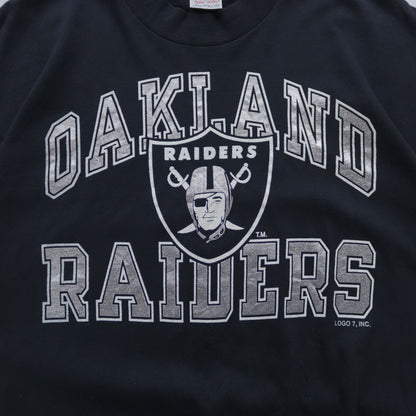 Vintage 80s Oakland Raiders NFL Tee - XL