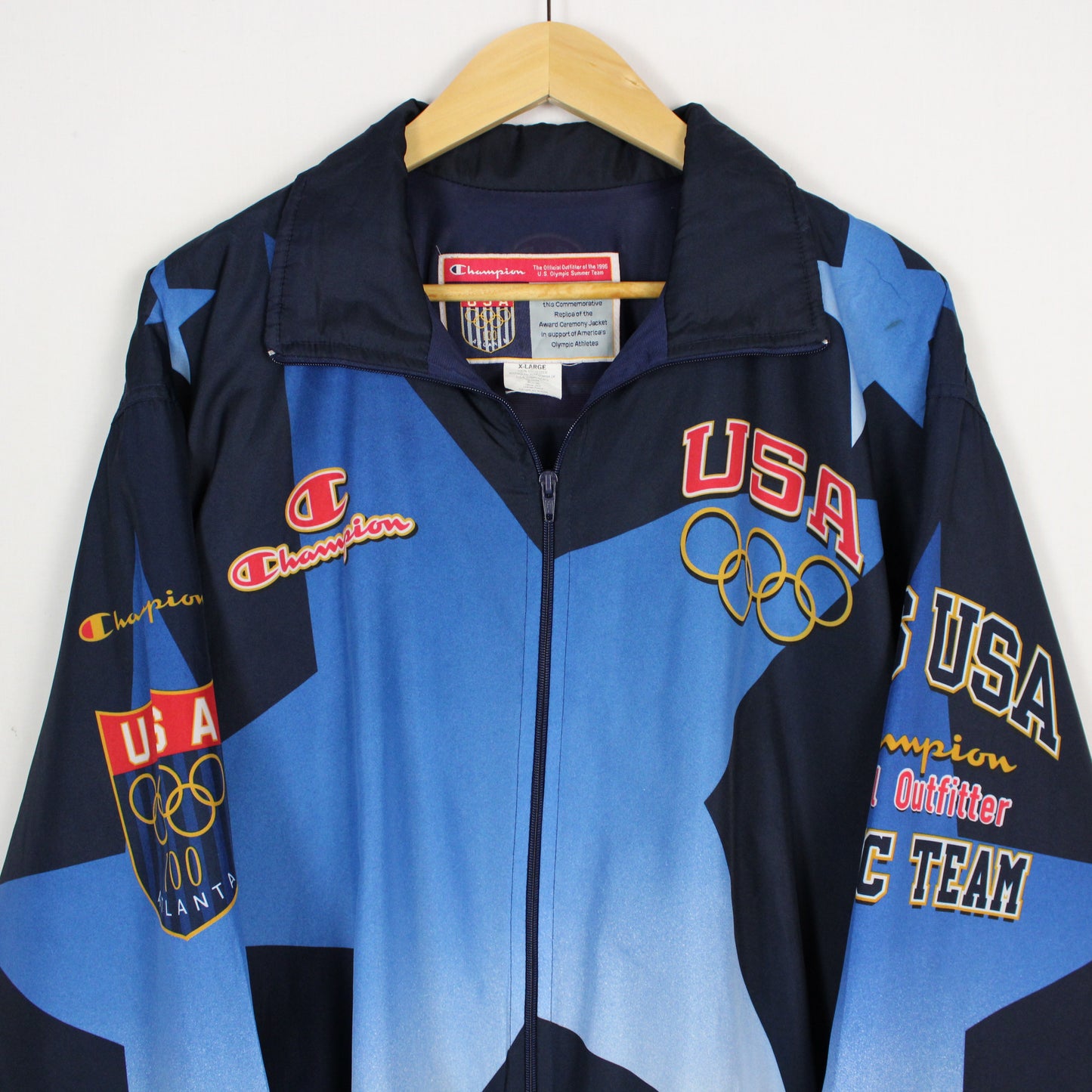 Vintage 1996 Atlanta Olympics Team USA Champion Jacket - XL