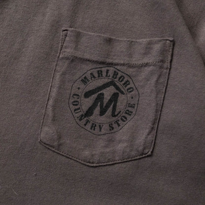 Vintage 90s Marlboro Country Cowboy Tee - XL