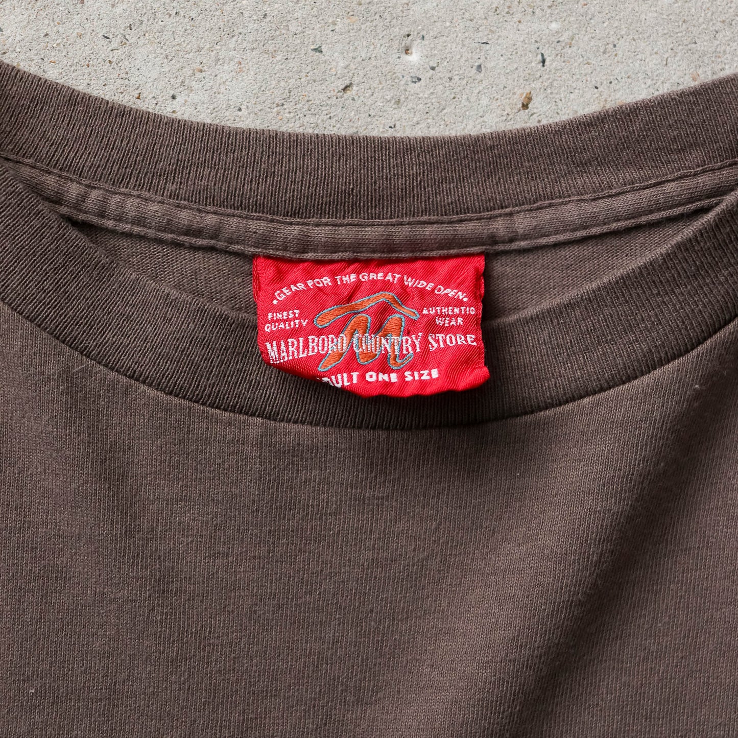 Vintage 90s Marlboro Country Cowboy Tee - XL
